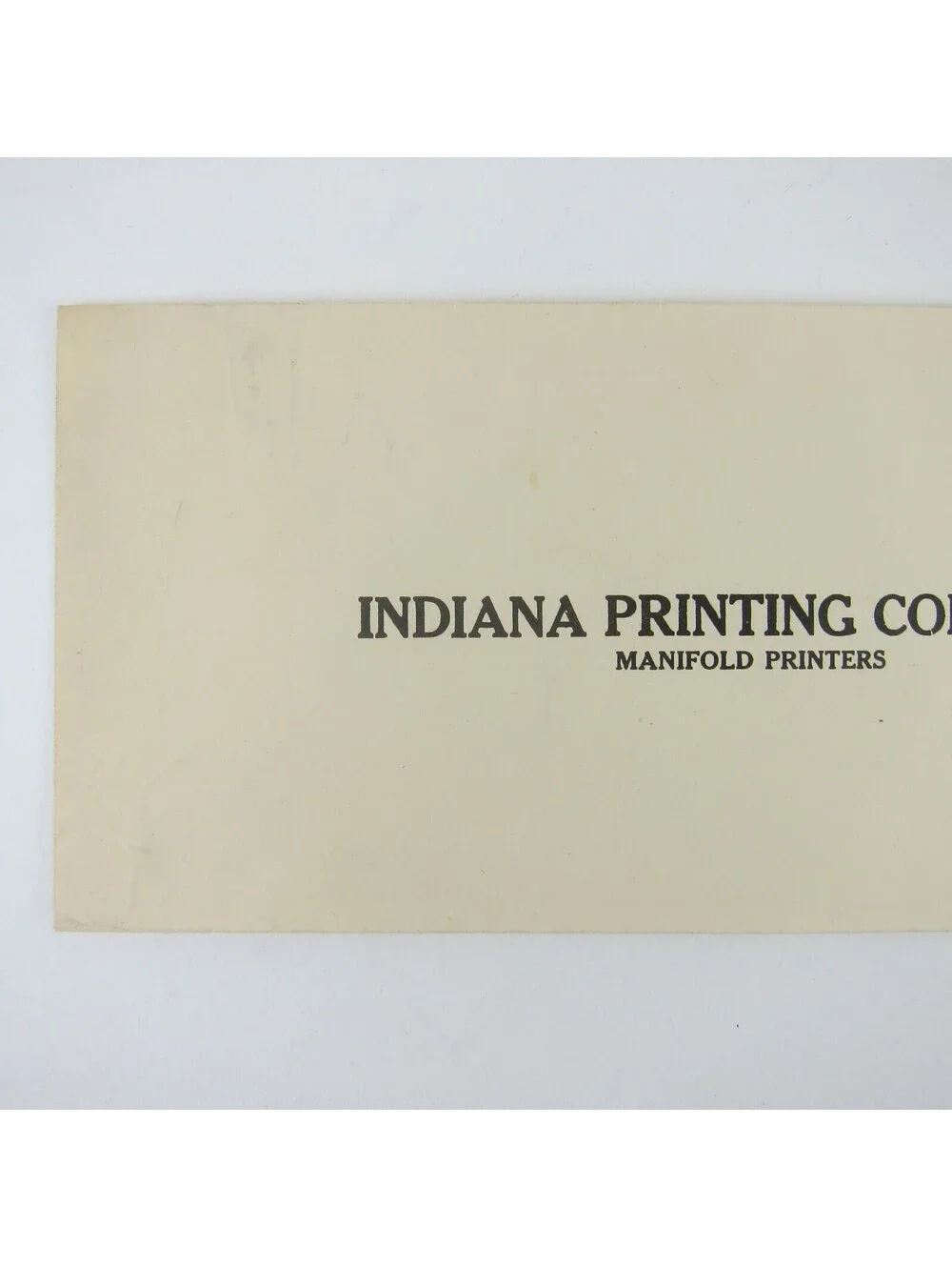 US Postal Stationery Indiana Printing Company Crawfordsville 2 cent Antique